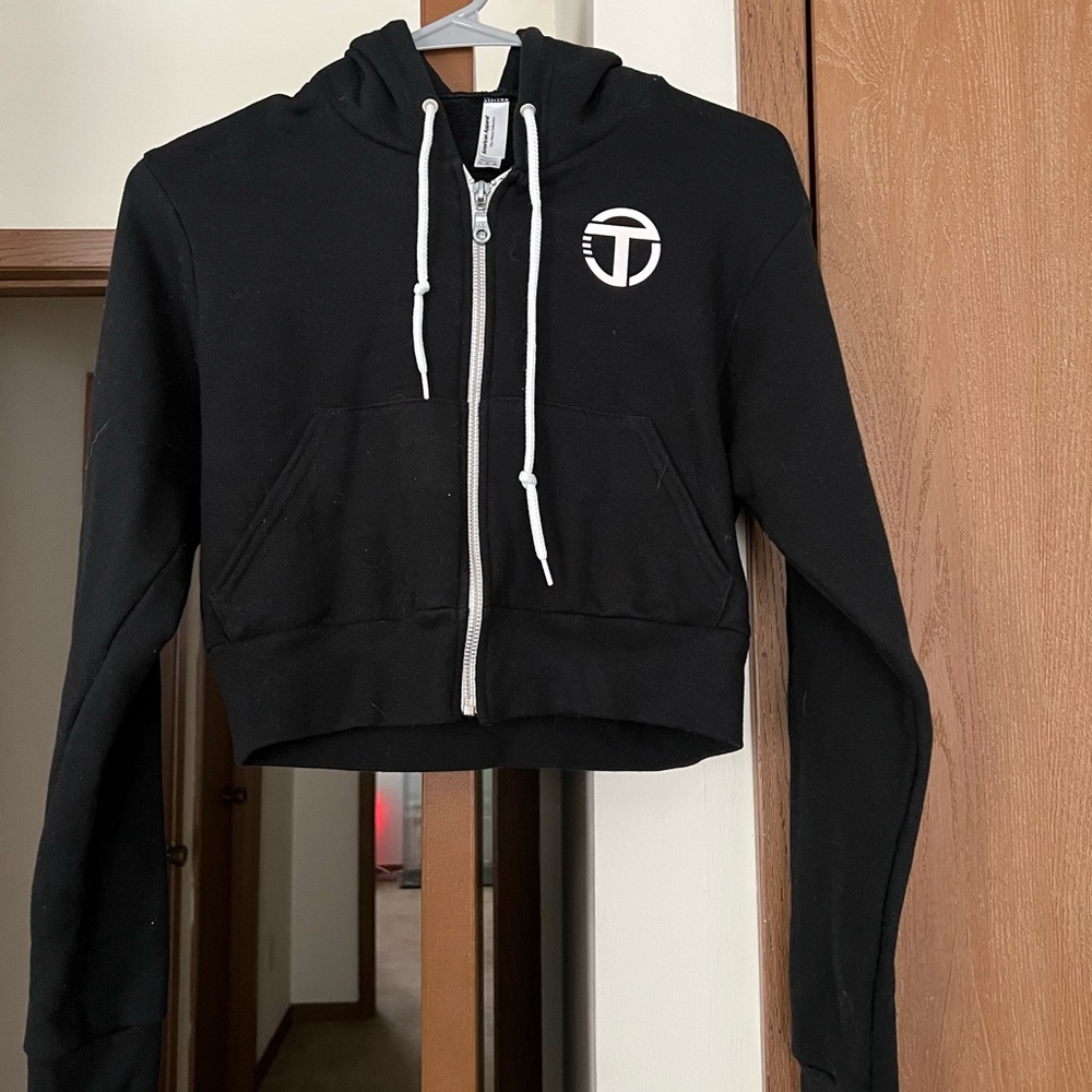 Crop top hoodie